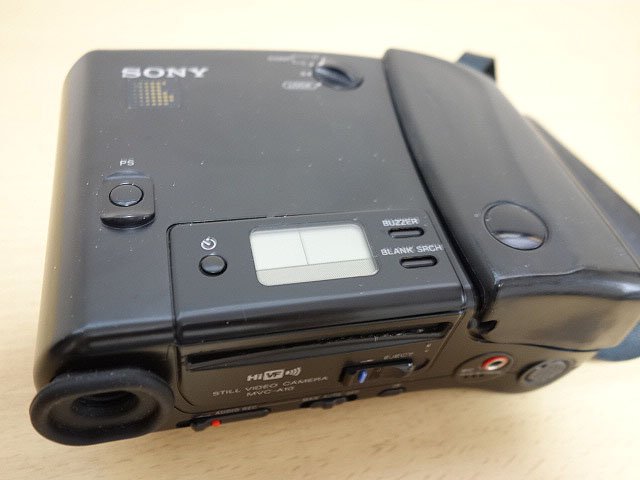 電子スチルカメラ マビカ MVC-C1 (Sony) 1988年64,000円 MVC-A10 1989