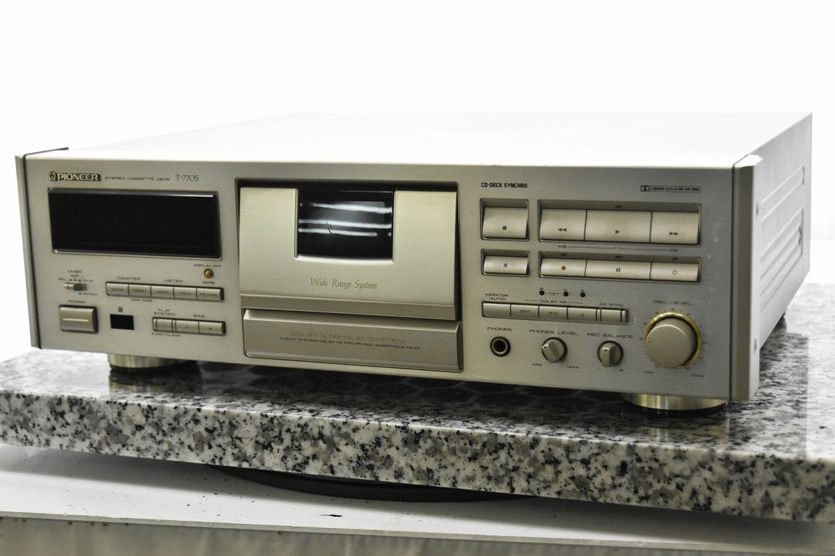 JPioneer PIONEER T-07S T-07S カセットデッキ パイオニア 233223