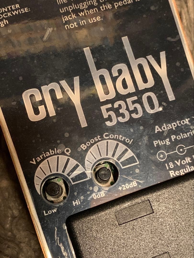 Jim Dunlop Cry Baby 535Q ギターエフェクター Jim Dunlop ジムダンロップ 535Q Cry Baby Multi-Wah エフェクター